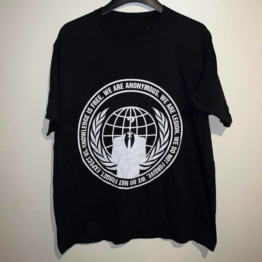 We Are Anonymous t shirt tee